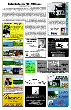 The Islander, January 11, 2011