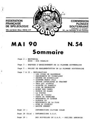 Info Plongée 54