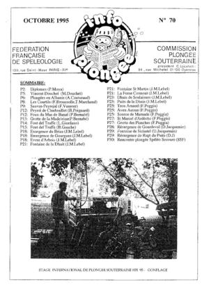 Info Plongée 70