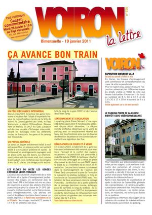 Lettre de Voiron n° 535 du 19 janvier 2011 (4,22 Mo)