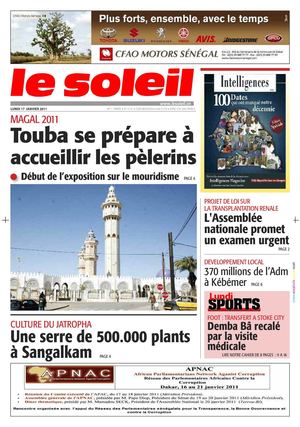 Edition du 17 Jan 2011