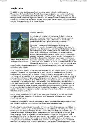 Borges - La metáfora