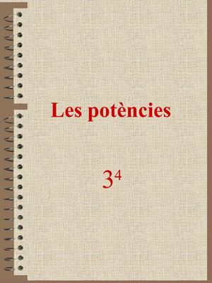 Les potències