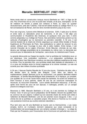 Biographie de Marcelin Berthelot