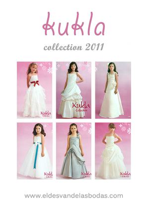 Kukla Collection 2011 - Vestidos para niñas de arras, flower girl's dresses