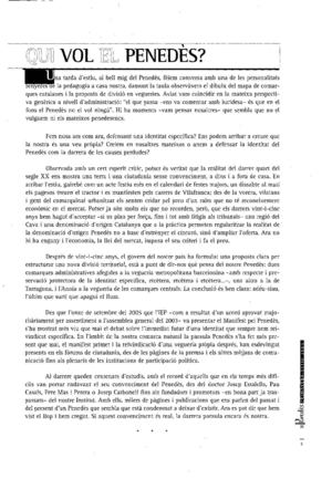  Del Penedès, núm. 11, Institut d'Estudis Penedesencs