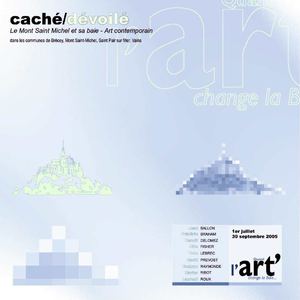 Catalogue Français_Exposition en art contemporain_Caché Dévoilé au Mont Saint Michel_Quand l'art change la baie & Men Makoth