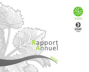 Rapport Annuel Atemia 2010