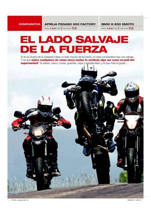 Pegaso facotry vs supermotards