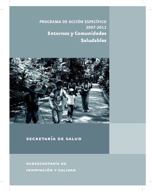 Entornos y comunidades saludables