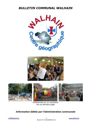 Bulletin communal novembre 2010