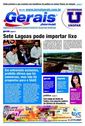 Gerais Jornal // Ano 2 // Edição Número 28 // 28 de janeiro a 3 de fevereiro de 2011