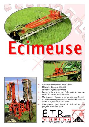 ETR BRETON - Ecimeuse 