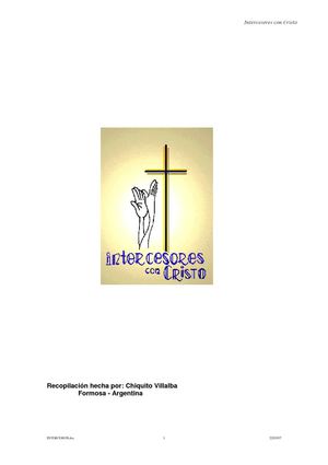 17 INTERCESORES CON CRISTO