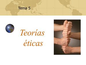 Teorías éticas