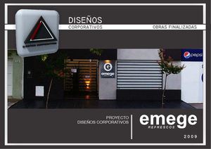emeGe REFRESCOS - Diseños Corporativos - 2009