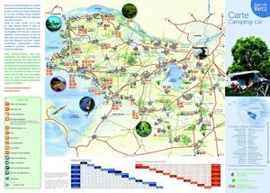 Carte camping-car 2011 du Pays de Retz