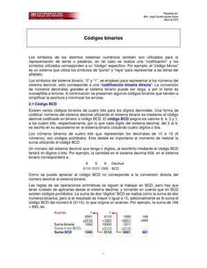 SLC: 02 Códigos binarios