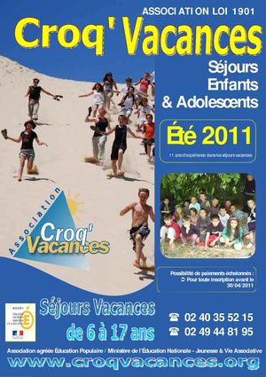 SEJOURS CROQ VACANCES - ETE 2011