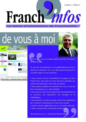 Franch'Infos février 2011