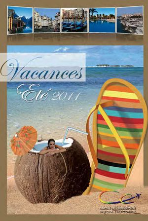 Catalogue Vacances Adulte été 2011