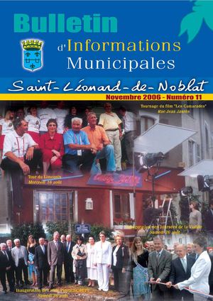 Bulletin municipal n°11 - Novembre 2006