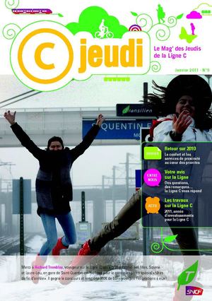 C-Jeudi Le Mag’ des Jeudis de la Ligne C Janvier 2011 - N°9