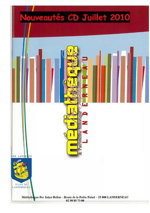 Nouveautés CD juillet 2010