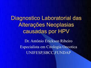 Diagnostico Laboratorial das Alterações 