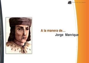 A la manera de Jorge Manrique