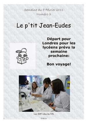 Le p'tit Jean-Eudes n°3