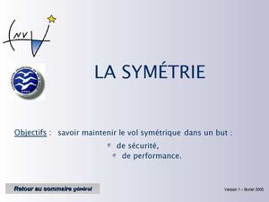 Planeur: symétrie