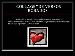 Collage de poemas