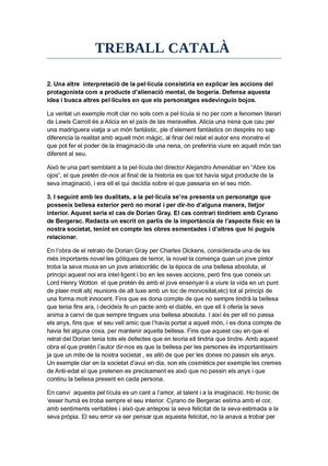 Treball català(opcional)-Abre los ojos(Marina)