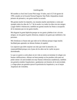 Mi historia personal