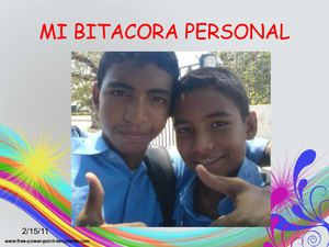 mi bitacora personal