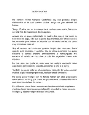 QUIEN SOY YO