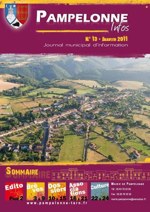 Journal Municipal de Pampelonne Janvier 2011