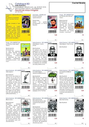 Catalogue BD 2011