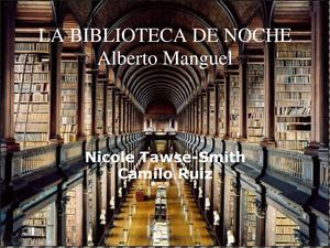 la biblioteca de noche