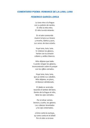 Comentario poema - Alba Guimerà