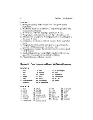 Passé Composé vs Imparfait