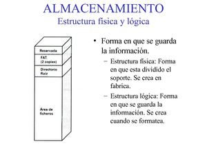 Almacenamiento