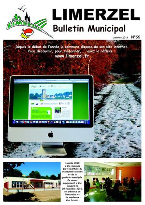 Bulletin Municipal n°55 de la commune de Limerzel - janvier 2011