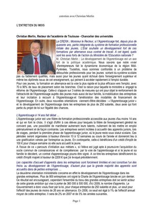 Entretien avec Christian Merlin