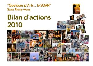 Bilan d'activités 2010 - Quelques p'Arts...