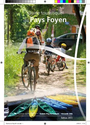 Guide Touristique 2011 de l'Office de Tourisme du Pays Foyen