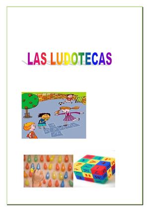 CURSO DE LUDOTECAS
