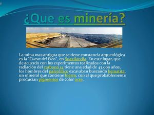mineria