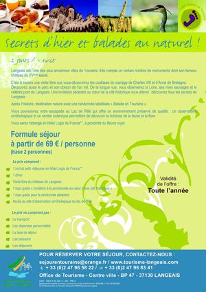 Brochure séjours individuels 2011